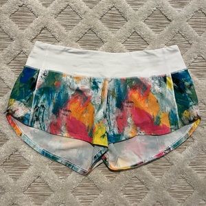 lululemon limited edition speed up shorts
